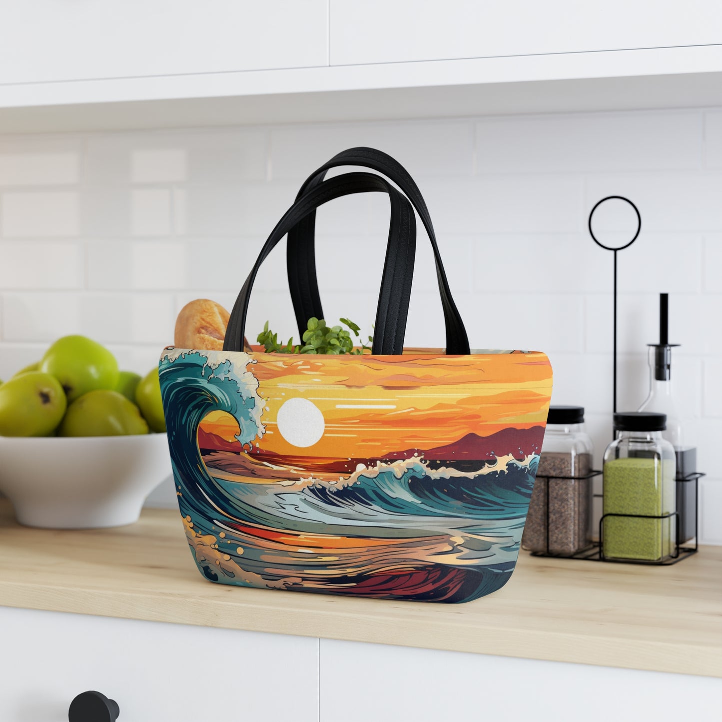 Sunset Wave Lunch Bag