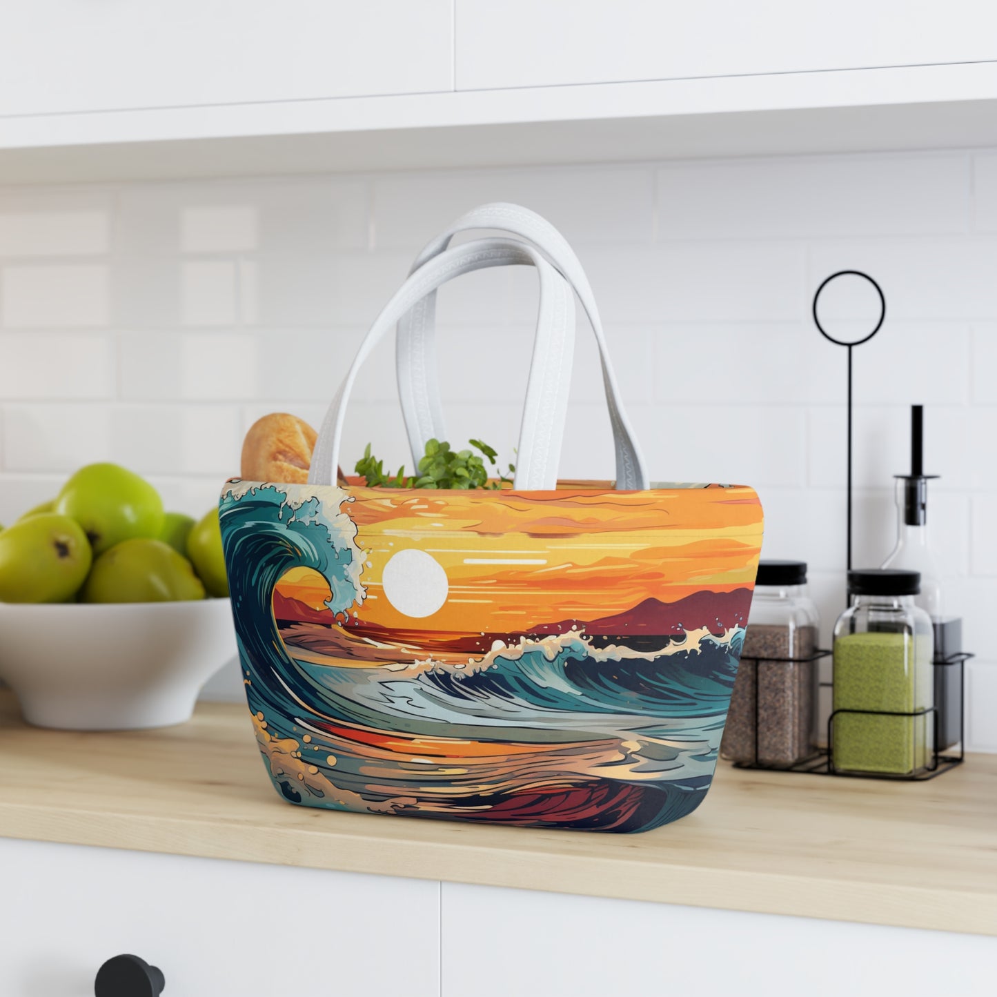 Sunset Wave Lunch Bag
