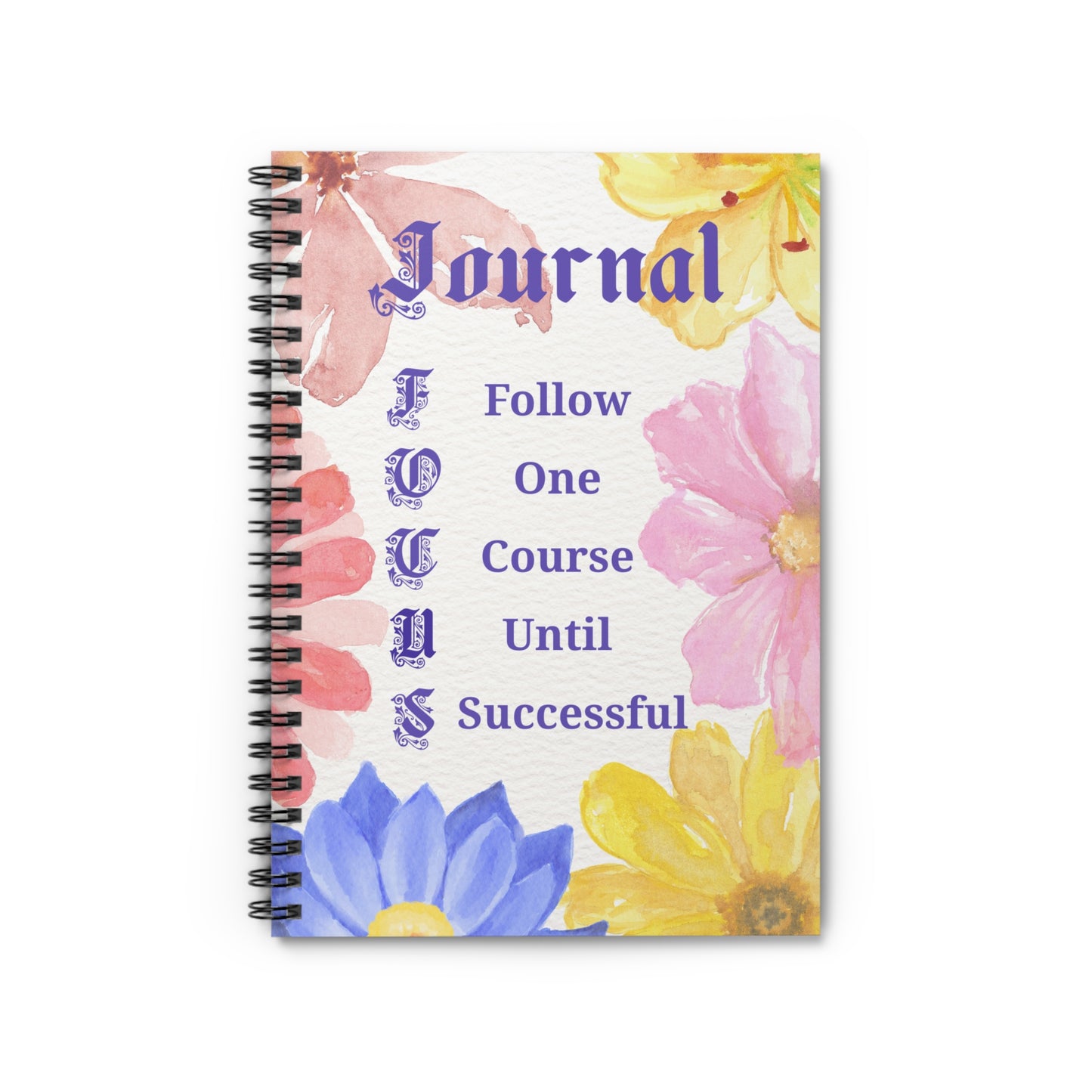 FOCUS Journal - Spiral Notebook - Ruled Line