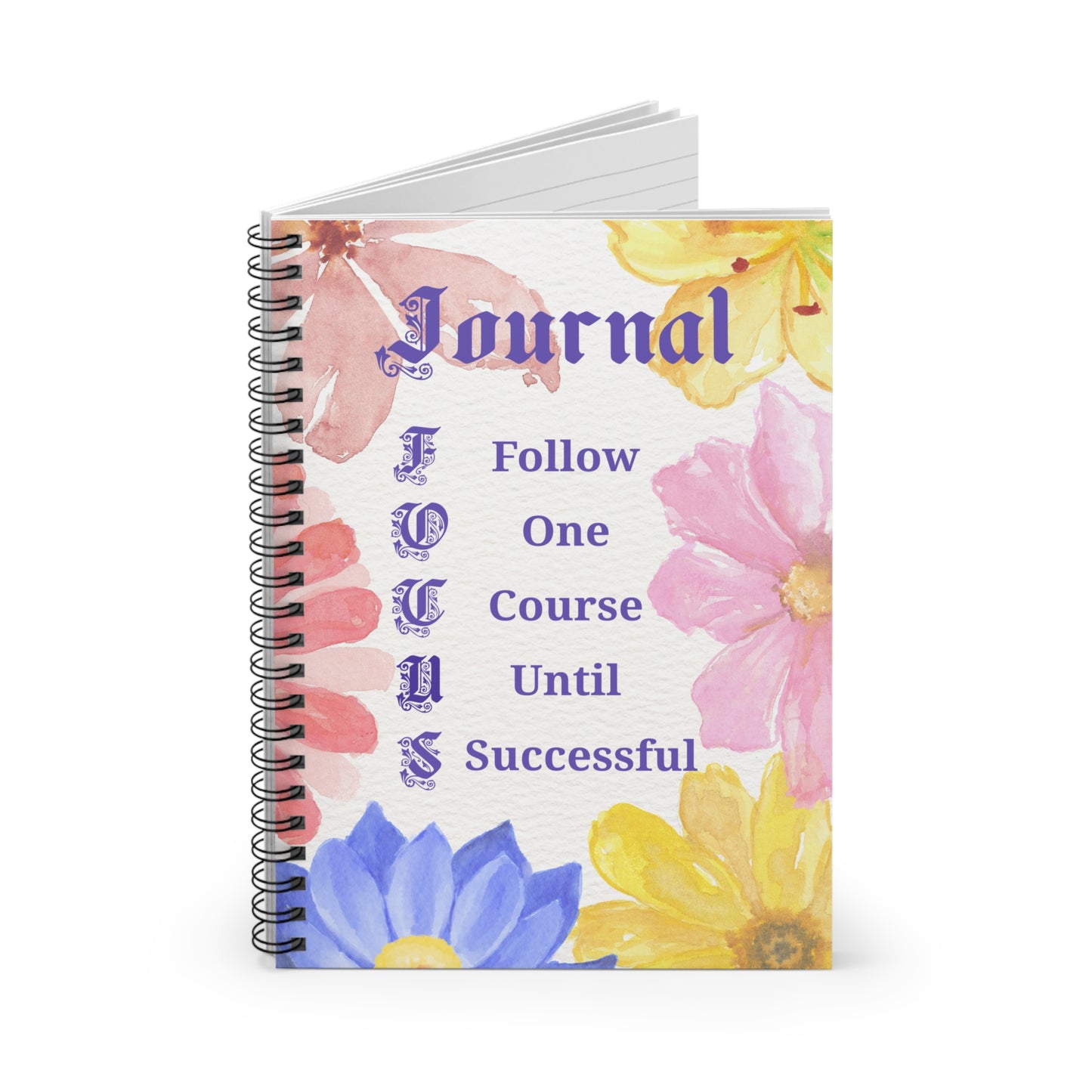 FOCUS Journal - Spiral Notebook - Ruled Line