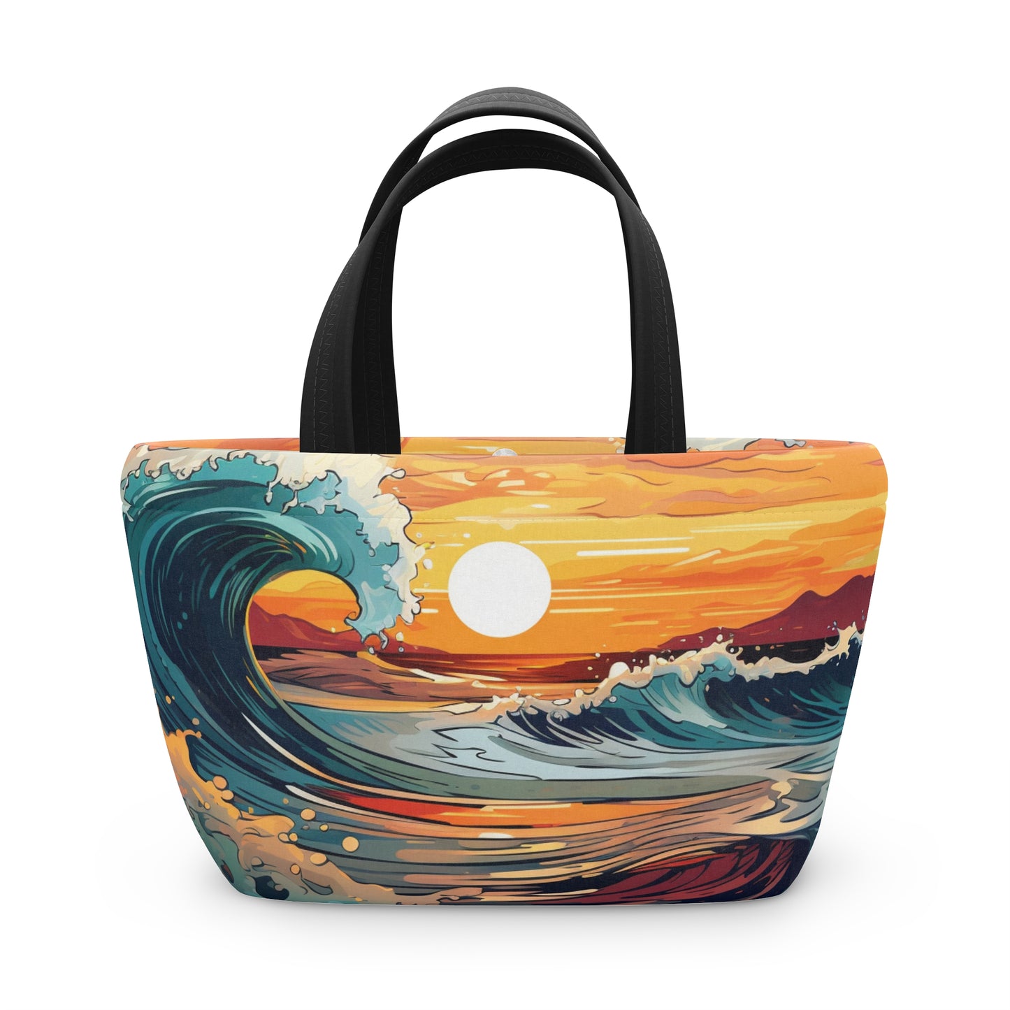 Sunset Wave Lunch Bag