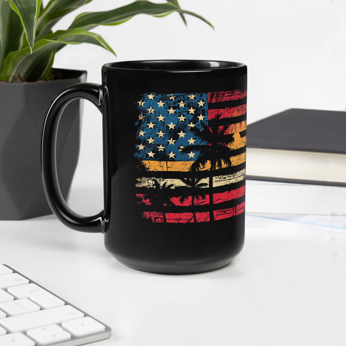 Black Glossy Mug